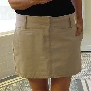 Classic Old Navy Chico khaki/tan mini skirt